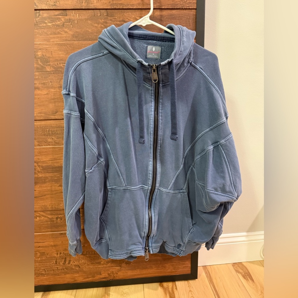 Free People Oversized Jacket/Sweatshirt/Hoody